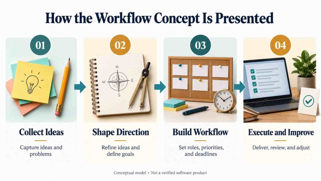 How the Workflow Concept Is Presented