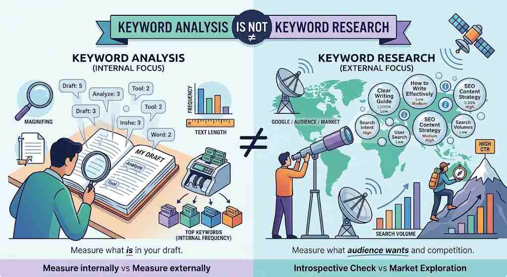 Keyword Analysis Is Not Keyword Research