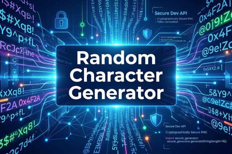 Random Character Generator: Secure Dev API