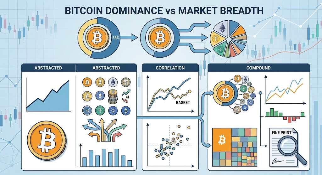 Read Bitcoin Dominance Alongside Market Breadth