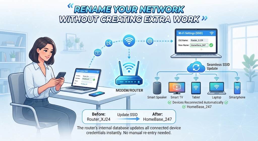 Rename Your Network Without Creating Extra Work