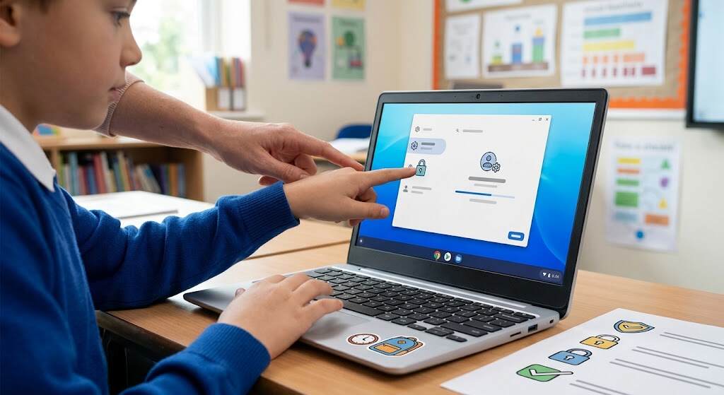 Set Up the Chromebook Before the First Game
