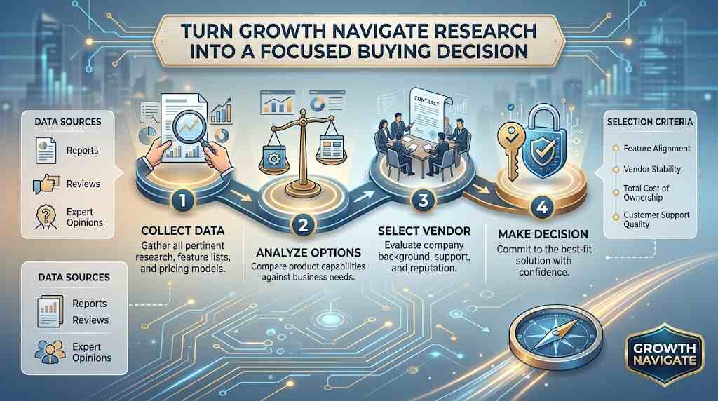 Turn Growth Navigate Research Into a Focused Buying Decision