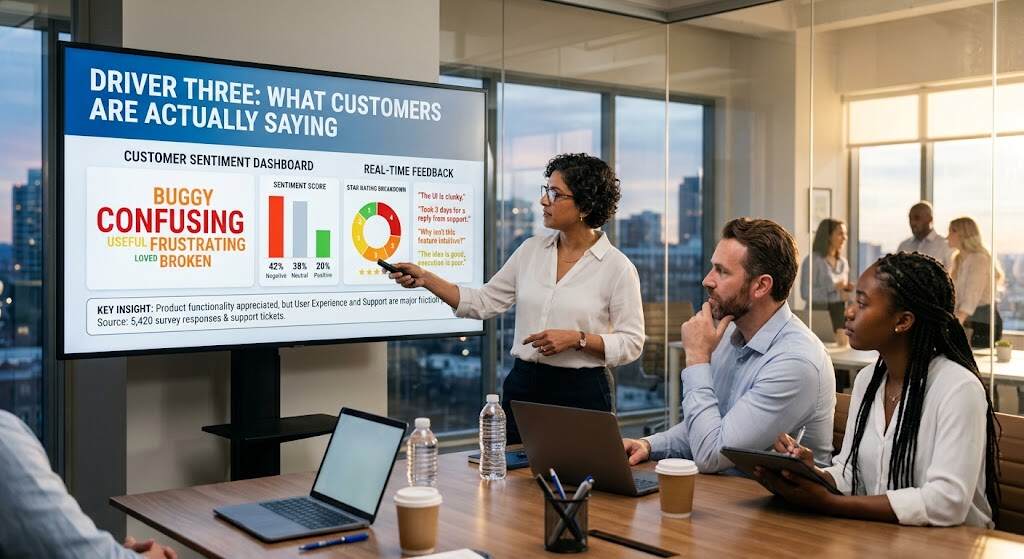 Driver Three: What Customers Are Actually Saying