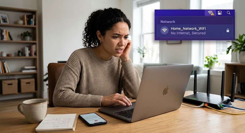 What Does No Internet Secured Mean?