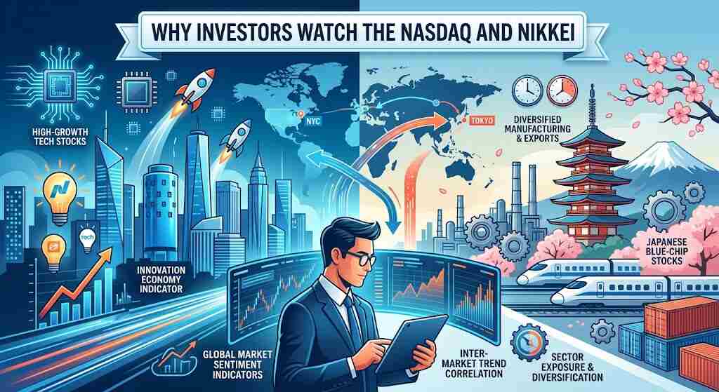 Why Investors Watch the Nasdaq and Nikkei